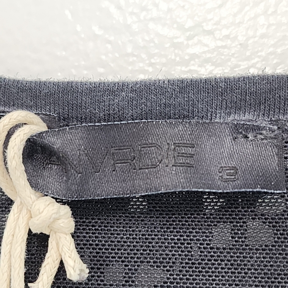 Anvrdie Women's Beaded Ruched Front Long Sleeves Bodycon Dress - Picture 3 of 8